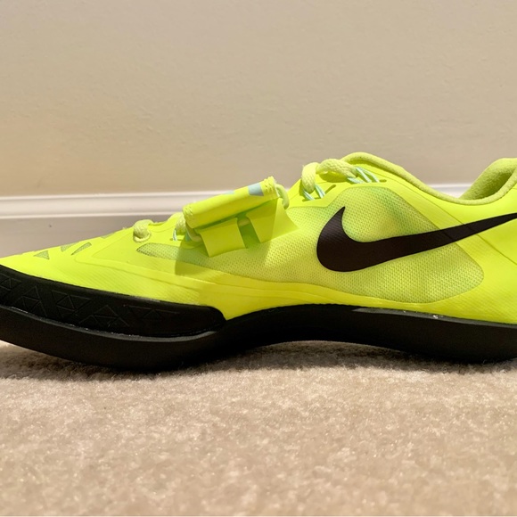 Nike Zoom SD 4 Track & Field Throwing Shoes Volt Black DR9935-700 Various sizes - Picture 6 of 9